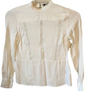 Zara Victorian Lace Blouse S